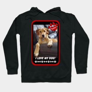 I love my dog Thalia Hoodie